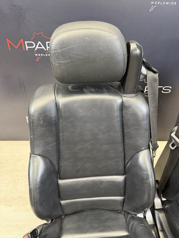 01-06 BMW E46 M3 Convertible Interior Front Heated Seats Black *Notes*