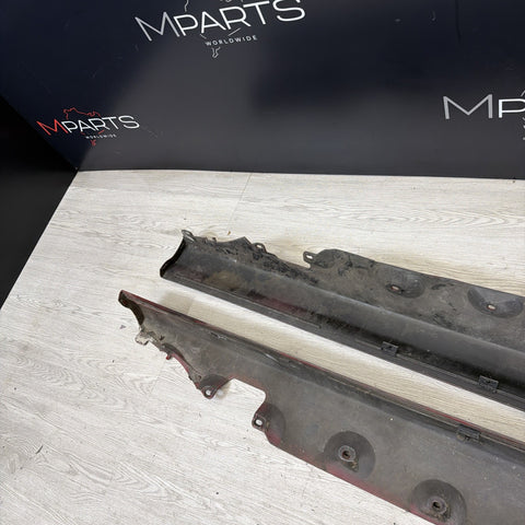 01-06 BMW E46 M3 Rocker Panel Side Skirts OEM Imola Red *Notes*