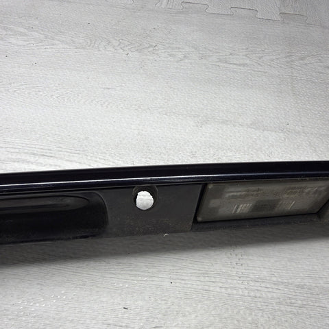 01-03 BMW E46 M3 Coupe Trunk Lid Grip Key Deck Handle Carbon Black