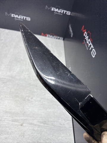 OEM BMW 21-26 G80 G82 G83 M3 M4 Front Bumper Left Driver Lower Molding Black