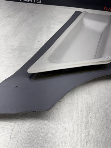 92-99 BMW E36 325 328 M3 Coupe Rear Left Interior Door Card Panel Dove Grey Gray