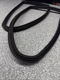 01-06 OEM BMW E46 M3 Coupe Rear Quarter Panel Window Glass Weatherstrip Seals