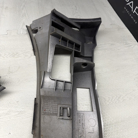 01-06 BMW E46 M3 FRONT BUMPER COVER GUARDS BRACKETS 2695247