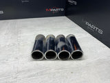 08-13 OEM BMW E92 E93 M3 S65 Rear Exhaust Quad Muffler Tips (4)