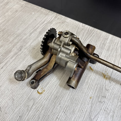 01-06 BMW E46 M3 S54 Engine Oil Pump + Pick Up Tube