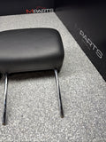 2001-2006 BMW E46 M3 Convertible Black Rear Headrests Head Rests Pair *Tab*