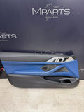 BMW 21-26 G82 G83 M4 Coupe Front Left Driver Side Door Panel Fjords Blue
