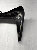 BMW 15-20 F80 F82 F83 M3 M4 Front Bumper Left Side Carbon Fiber Trim OEM