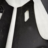 BMW E46 330CI M3 Coupe Rear C Pillars Trims Panels Black Pair OEM *Peeling