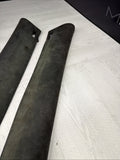 BMW E39 A PILLARS TRIM BLACK FRONT PAIR LEFT RIGHT OEM M5 *Broken*