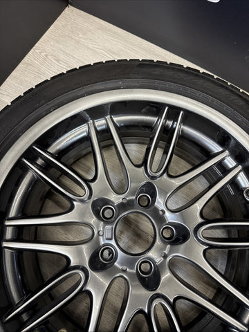 BMW E39 M5 18” STYLE 65 ALLOY WHEEL CHROME SHADOW FRONT RIM
