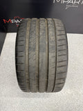 2024 Used 285/30ZR18 Michelin Pilot Sport 4S 97Y - 9/32 Tire *1 Patch