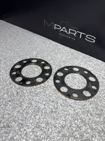 5MM Spacers No Bolts PAIR 5x120 BMW E SERIES APEX