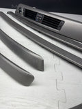 09-13 OEM BMW E92 E93 335is Dash Glacier Silver Aluminum Interior Trim Set