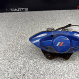 BMW 15-20 F80 F82 F83 M3 M4 Rear Brake Calipers OEM Blue