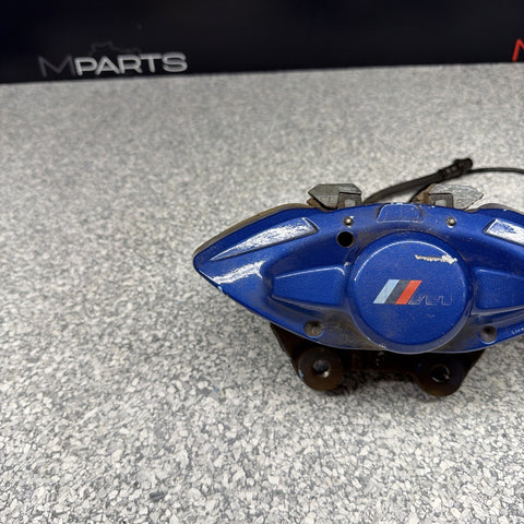 BMW 15-20 F80 F82 F83 M3 M4 Rear Brake Calipers OEM Blue