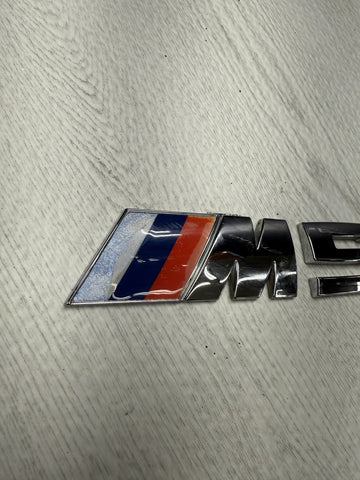 BMW 2012-2016 F10 M5 Rear Trunk Emblem Logo Badge Decal OEM