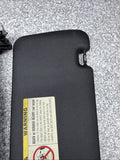 BMW 94-99 E36 M3 Coupe Black Sun Visors Sunvisors Pair OEM