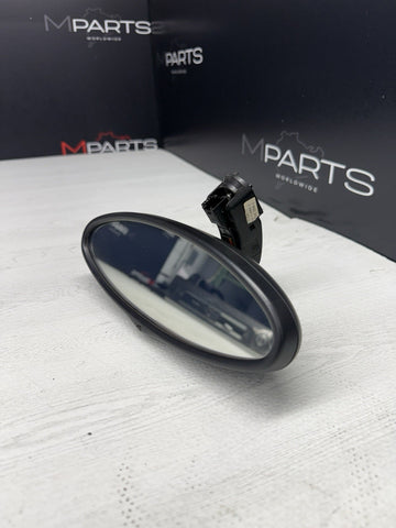 01-06 BMW E46 M3 Oval Rear View Rearview Mirror OEM 7892262