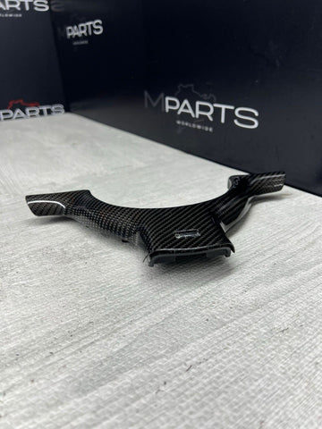 BMW E46 M3 01-06 Carbon Fiber Steering Wheel Lower Trim