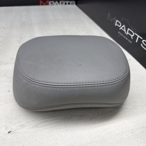 BMW E46 M3 01-06 Front Seat Headrest Head Rest Gray OEM