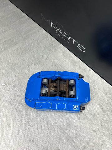 01-13 BMW E46 E90 E92 E93 M3 Brakes Brembo Left Rear Caliper Blue
