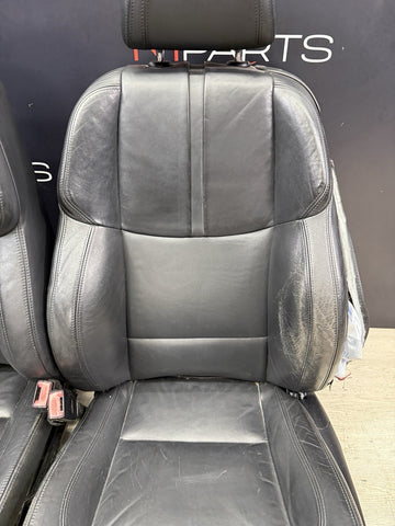 08-13 BMW E92 M3 Coupe Original Novillo Black Interior Front Seats