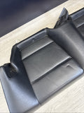 2001-2006 BMW E46 M3 Convertible Rear Seat Bottom Bench Black Napa Leather OEM