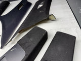 01-06 BMW E46 M3 Coupe Front A B C Pillars Black Original OEM Set *Notes