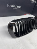 01-06 BMW E46 M3 Front Kidney Grilles Grills Gloss Black