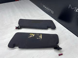 01-06 BMW E46 M3 Left Right Visors Sticker Peeling Off