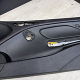 01-06 BMW E46 M3 FRONT PASSENGER RIGHT SIDE DOOR PANEL CARD BLACK OEM