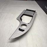 OEM BMW E60 M5 06- 08 Silver Aluminum Center Console Trim 7896934