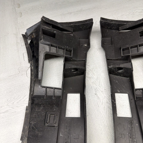 01-06 BMW E46 M3 FRONT BUMPER COVER GUARDS BRACKETS 2695247
