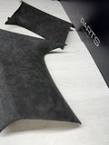 06-10 BMW E63 M6 COUPE Rear Interior C Pillar Trim Panel ALCANTARA Set