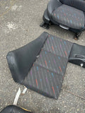 BMW E46 M3 01-06 Convertible M Rain Cloth / Nappa Leather Interior Seats Set