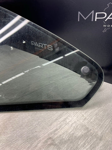 Left Driver Rear Quarter Panel Window Glass BMW E36 325 328 M3 Coupe OEM