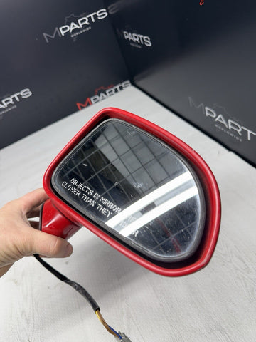 2000-2009 Honda S2000 S2k Door Mirror OEM Formula Red Right Passenger