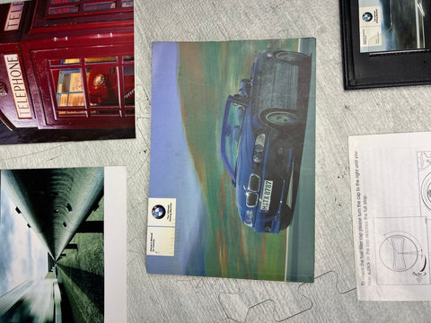 OEM 01-06 BMW E46 M3 CONVERTIBLE OWNERS MANUAL BOOK BOOKLET POUCH