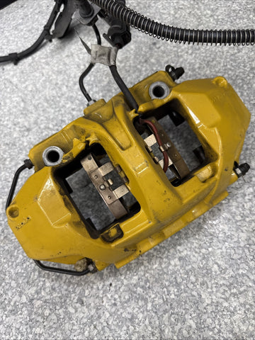 Porsche 22-25 GT4 RS GT4RS Rear Right PCCB Caliper Assembly OEM Yellow