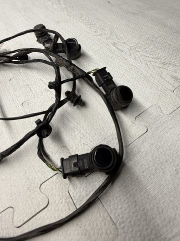 18-21 BMW G01 F97 X3 M X3M Rear Bumper Parking PDC Wiring Wire Harness + Sensors