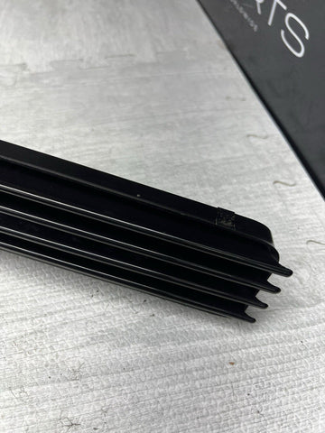 01-06 BMW E46 M3 Gloss Black Left Driver Fender Vent Grille Grills Trim