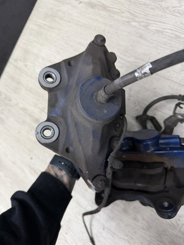 OEM BMW F80 F83 M3 M4 Front Rear 380/370mm Brake Calipers SET Brembo Blue 54k