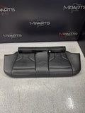 15-18 BMW F80 M3 Sedan Rear Bench Seat Bottom Pad Black Leather Heated OEM