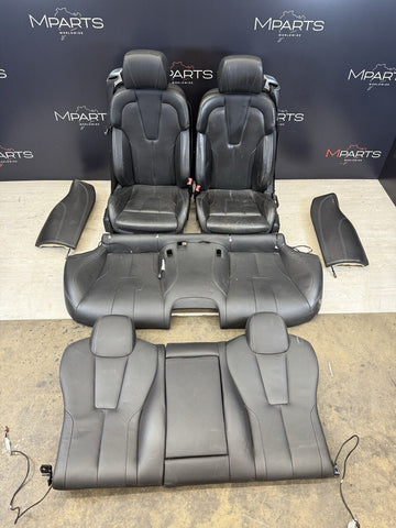 13-16 BMW F06 M6 Sedan Black Interior Front & Rear Seats Complete