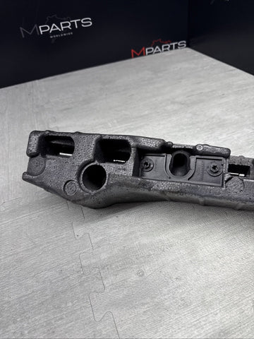 02-06 BMW E46 M3 Factory Front Bumper Rebar Center Styro Foam Support Left Side