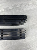 01-06 BMW E46 M3 Left Right Fender Vent Grilles Grills Trims Matte Black