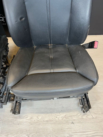 06-10 BMW E60 M5 Interior Front Seats Black *TVs Mounted On Headrests*