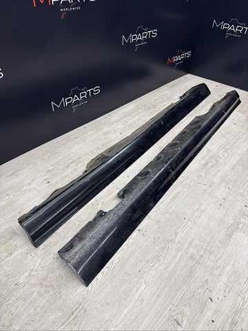 01-06 BMW E46 M3 Rocker Panel Side Skirts OEM Jet Black