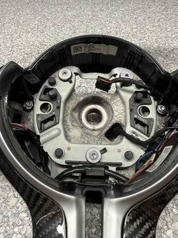BMW Steering Wheel 15-20 F80 F82 F83 M3 M4 Stock Factory Manual Complete